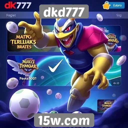 Visão geral dos jogos oferecidos no dkd777